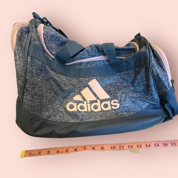 Adidas Women's Black and Pink Travel Bag - Picture 14 of 15
